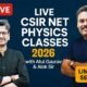 CSIR NET Physics Coaching Online
