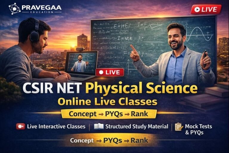 CSIR NET Physical Science Online Coaching | Enroll Now
