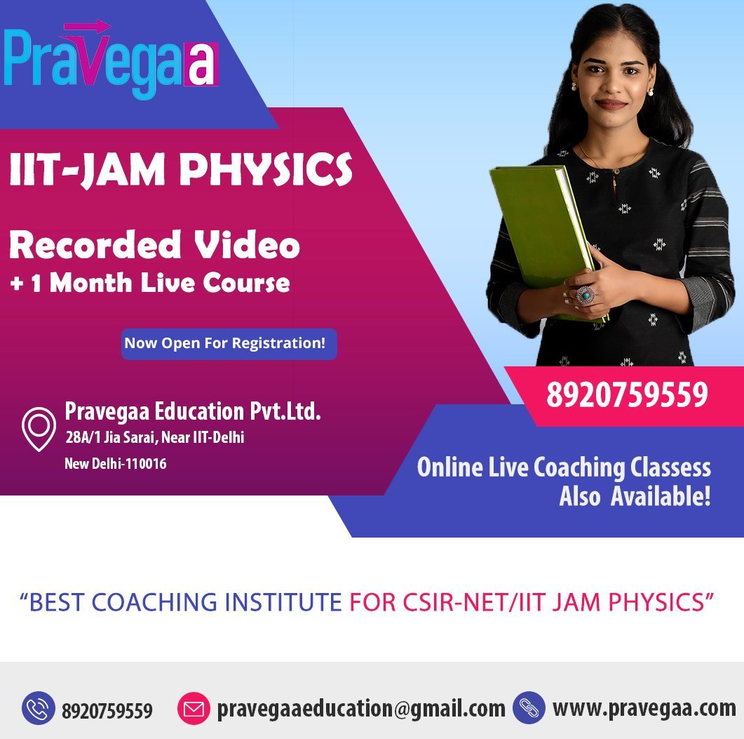 iit jam physics coaching for online and live classess