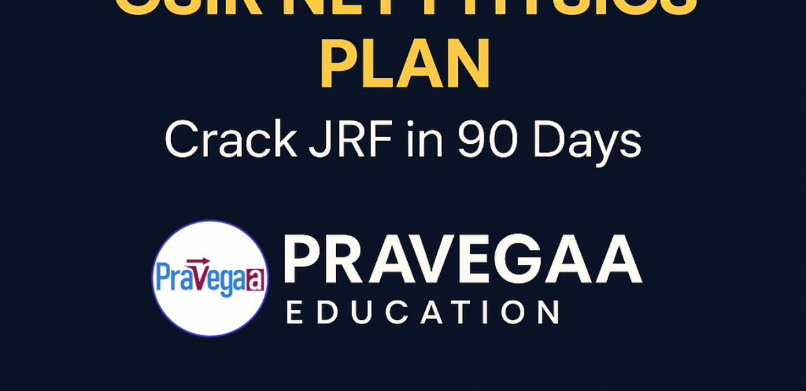 How 3 Months of Smart Preparation Can Change Your CSIR NET Physics Result Forever (90-Day Plan)