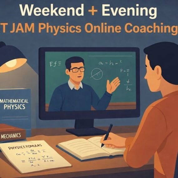 CRACKING IIT JAM PHYSICS WITHOUT A DROP YEAR THE SCIENCE OF BALANCED LEARNING