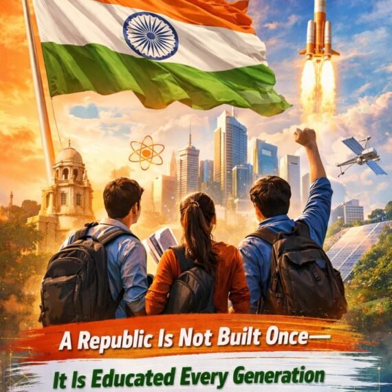 77th Republic Day: A Republic Is Not Built Once—It Is Educated Every Generation
