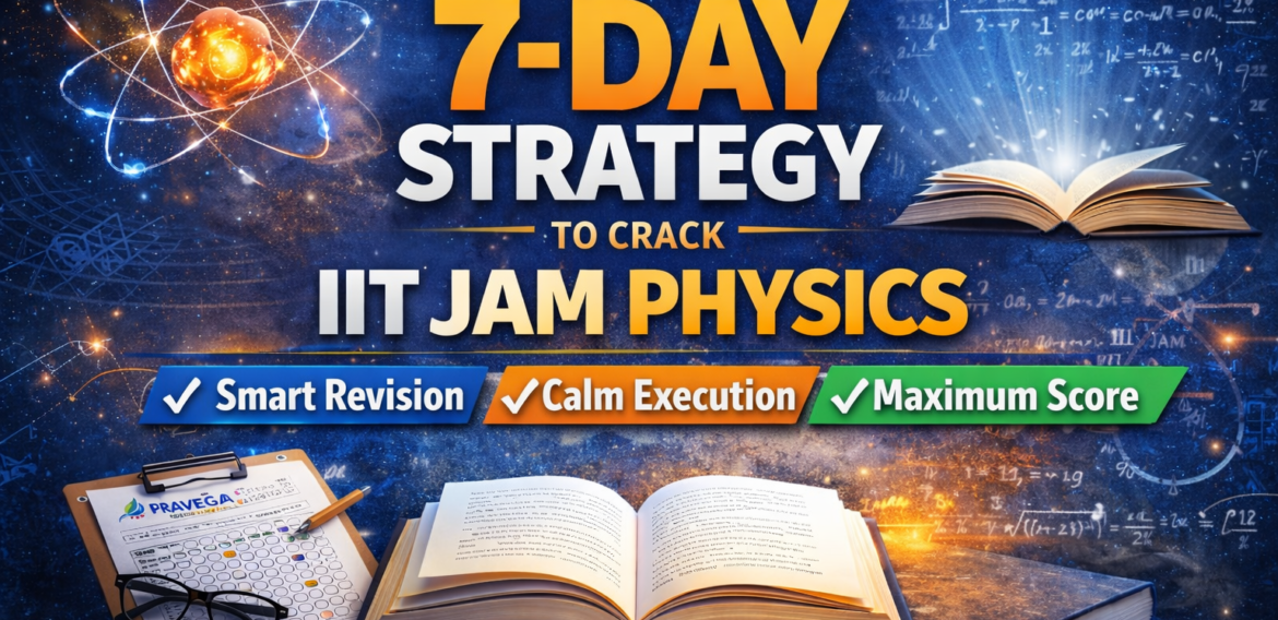 The Final 7-Day Strategy to Crack IIT JAM Physics