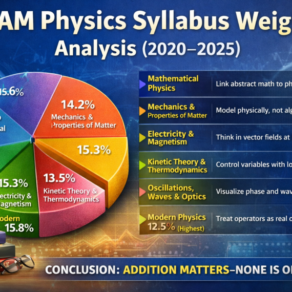 Understanding the IIT JAM Physics Syllabus Through Data