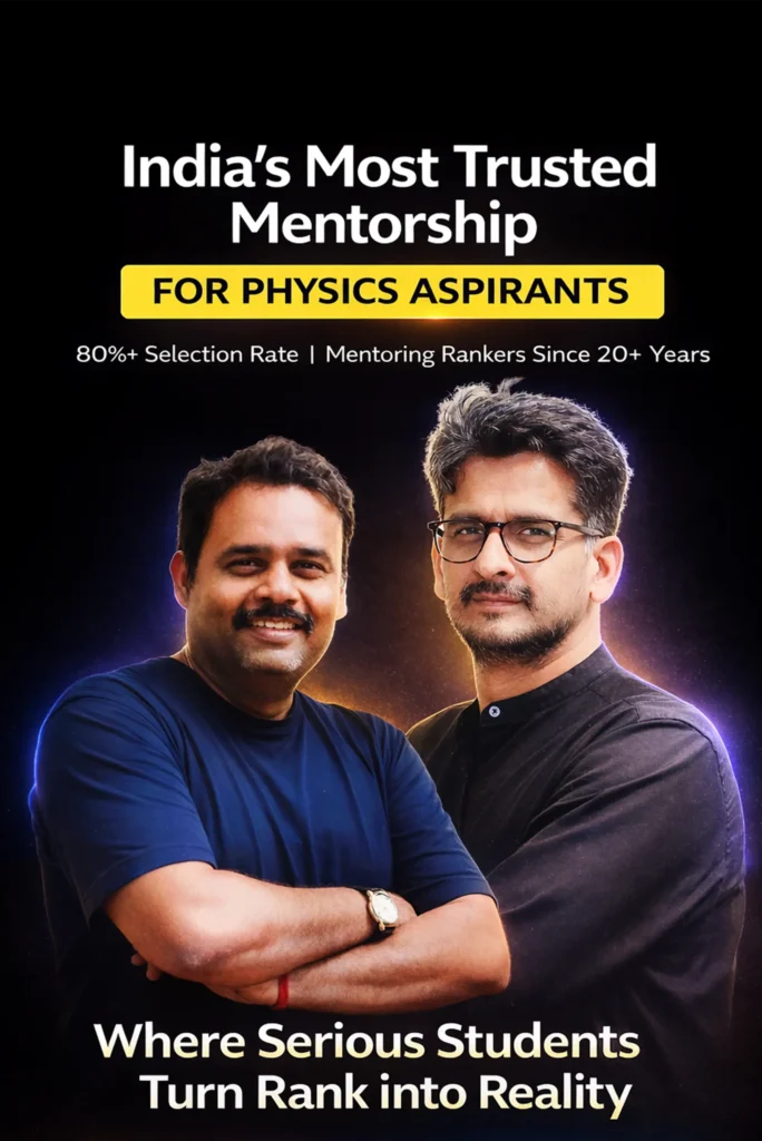 Pravegaa Education mentors Atul Gaurav and Alok Shukla guiding physics aspirants for IIT JAM, CSIR NET and GATE Physics